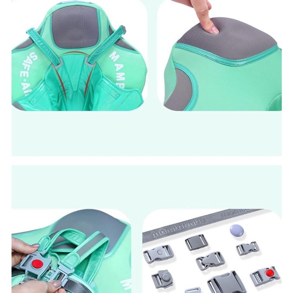 Mambobaby Safe Air Free Baby Swim Float Non-inflatable Pool Float - Picture 13 of 14